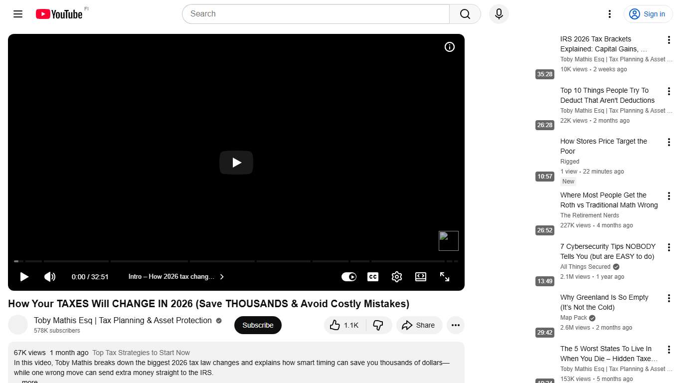 How Your TAXES Will CHANGE IN 2026 (Save THOUSANDS & Avoid Costly Mistakes) - YouTube